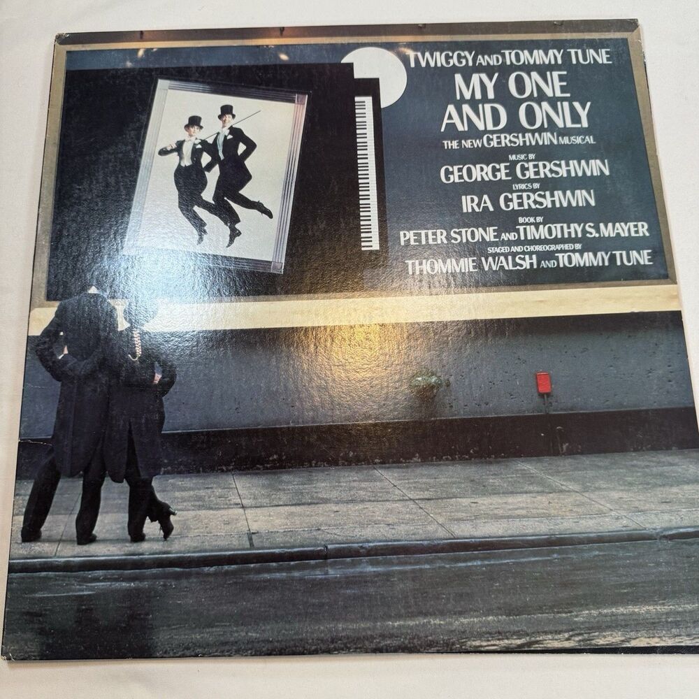 My One And Only-Twiggy/Tommy Tune-Orig Musical Recording (1983, Vinyl LP)